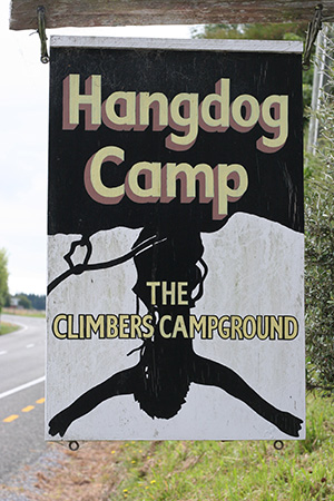 Hangdog Sign